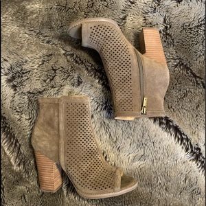 Lucky Brand Suede Booties